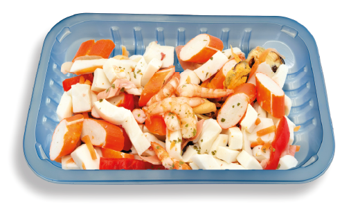 Insalata di Mare con Verdure e Surimi